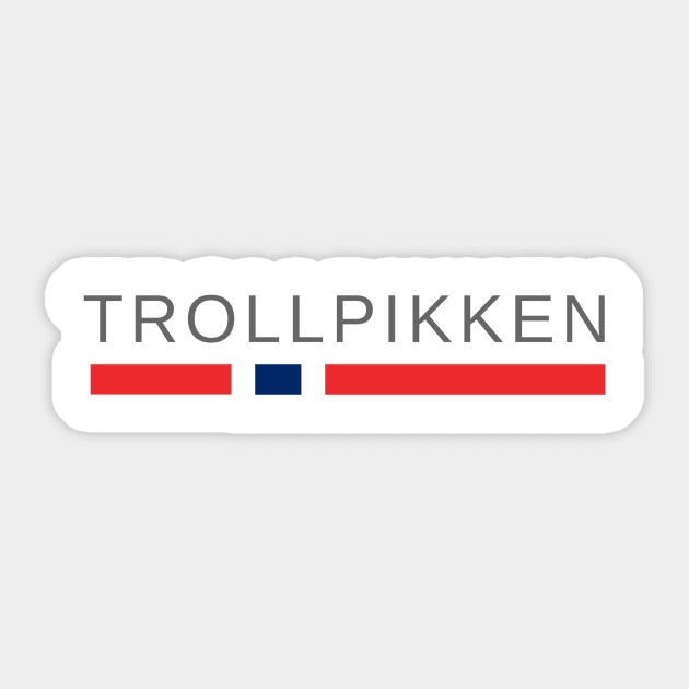 Trollpikken | Norge | Norway Sticker by tshirtsnorway